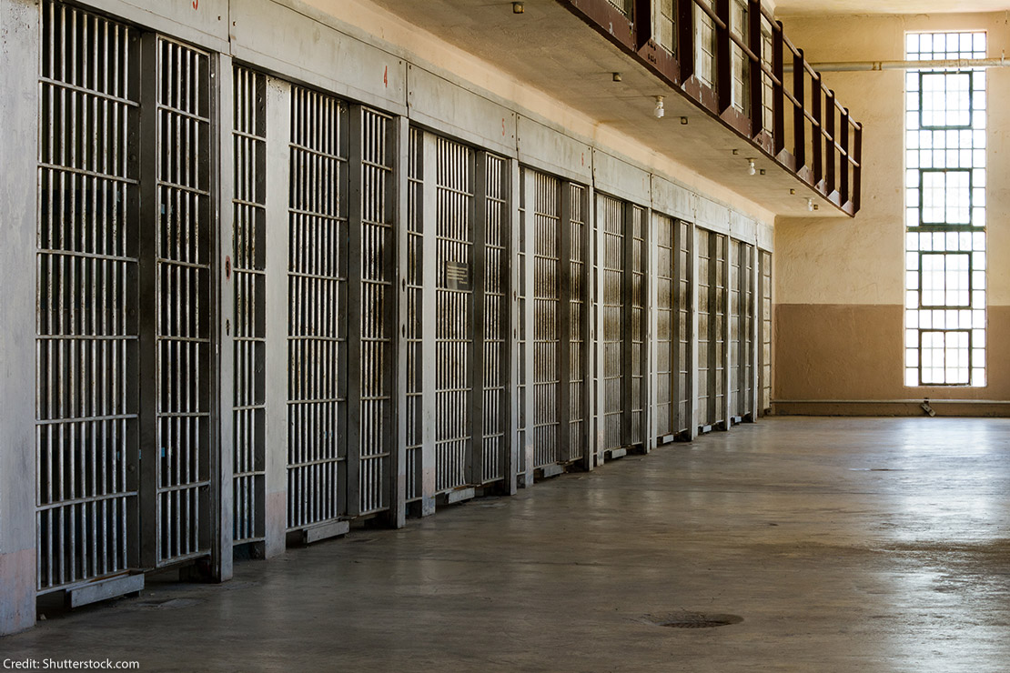 An image of empty prison cells. Are prisons ready for the ensuing COVID-19 pandemic?