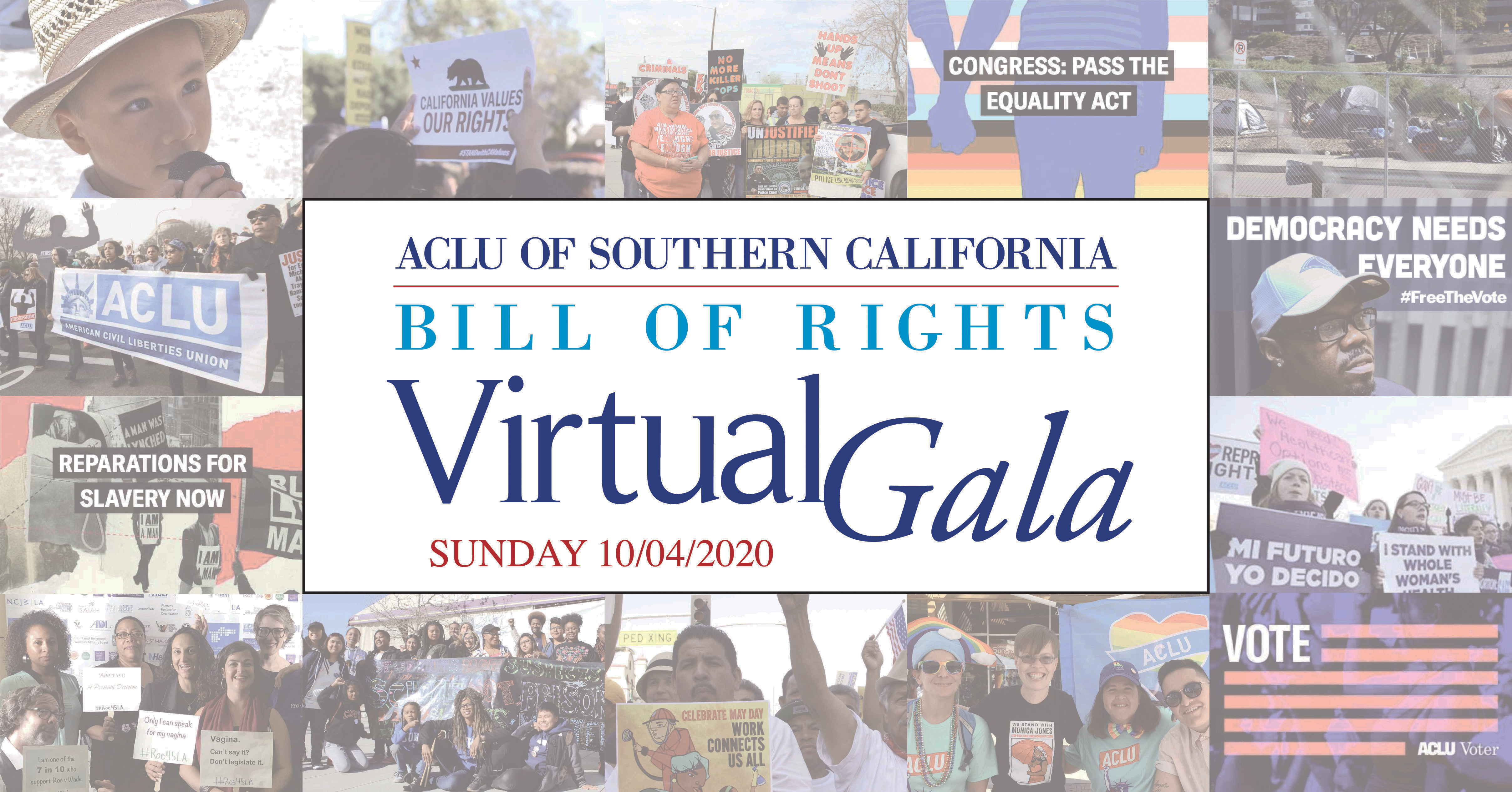 ACLU of Southern California Bill of Rights Virtual Gala