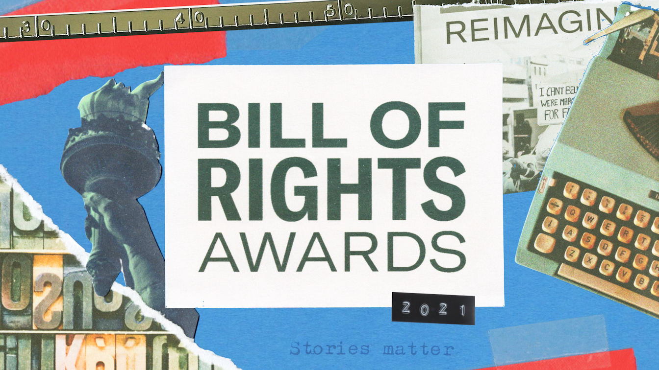 Bill of Rights Awards 2021 artwork