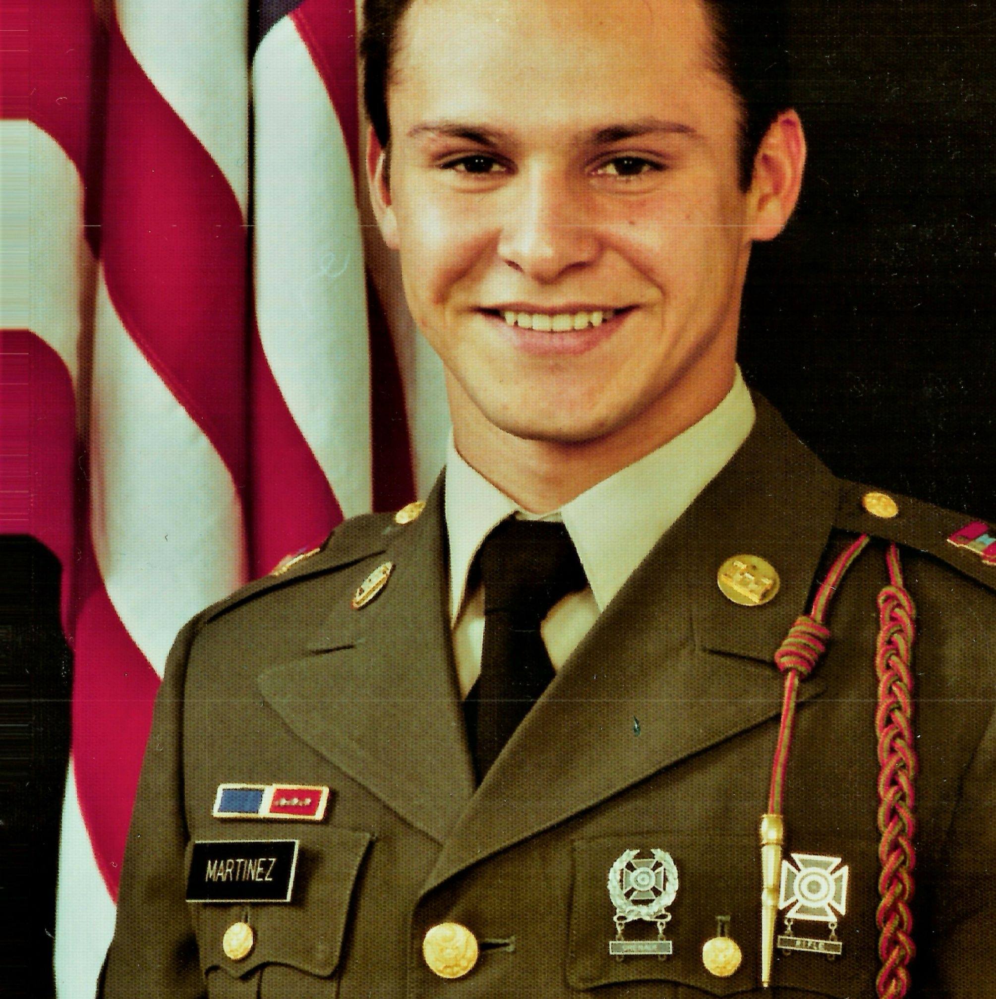 Mario Martinez in his U.S. Army photo