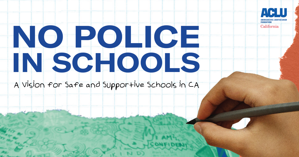 No Police in Schools  ACLU of Southern California